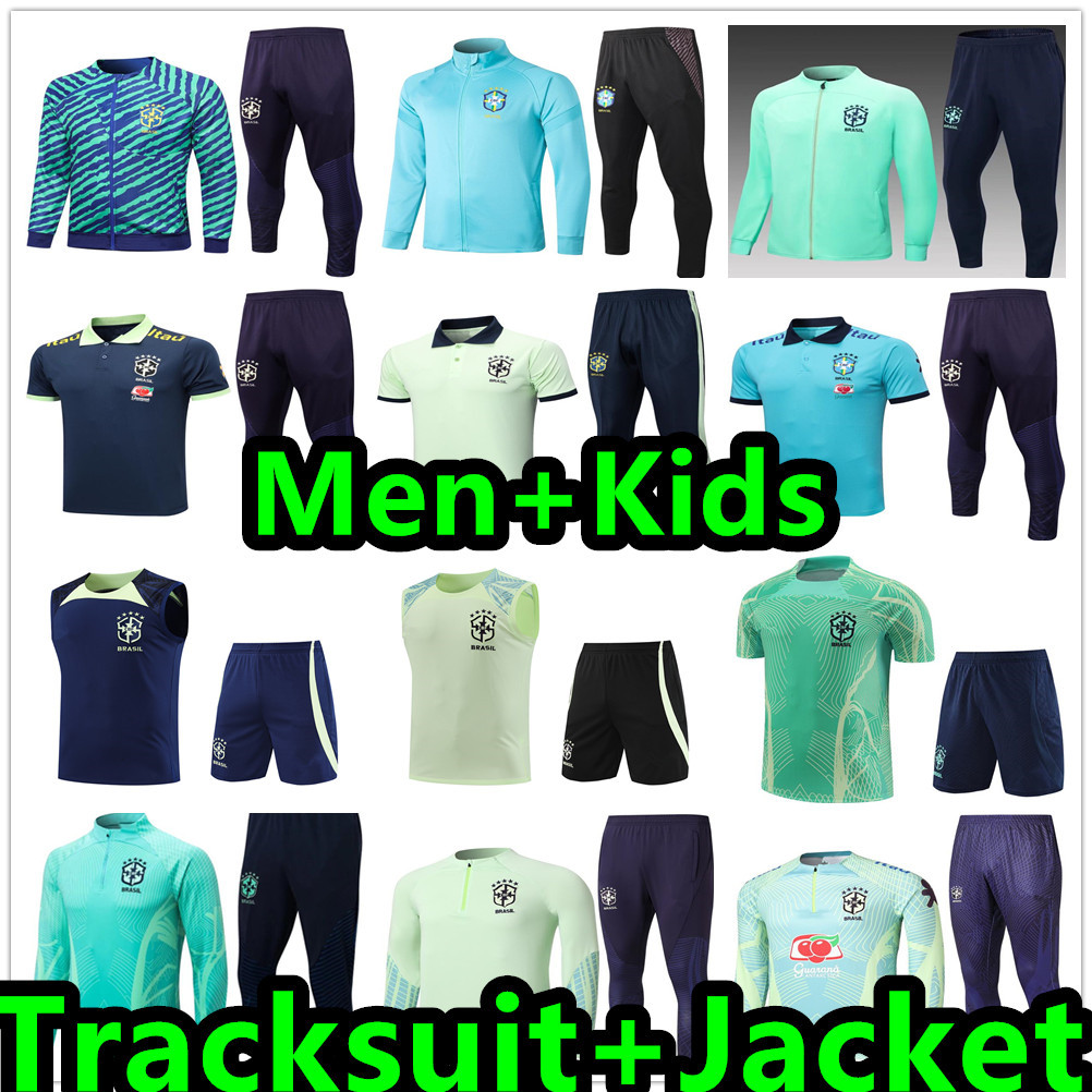 

22 23 24 Brasil Brazils tracksuit soccer jerseys Retro shirts CASEMIRO VINI JR RICHARLISON PELE Carlos Romario Ronaldinho camisa de futebol RIVALDO Men Kids kit 999