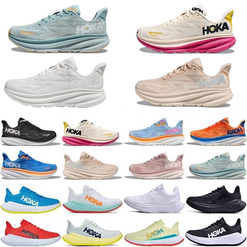

2023 Hoka One Clifton 9 Running Shoes Athletic Bondi 8 Sneakers Shock Absorbing Road Fashion Mens Womens Designer Women Men Size 36-45, 13