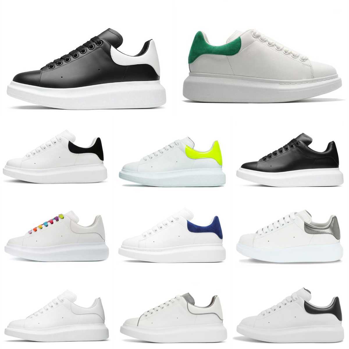 

Designers Oversized Sports Shoes Men Women White Black Leather Velvet Espadrilles Trainer Flats Lace Up Platform Outdoor AlexANders Mc QuEEns McquEEns Sneakers, Please contact us