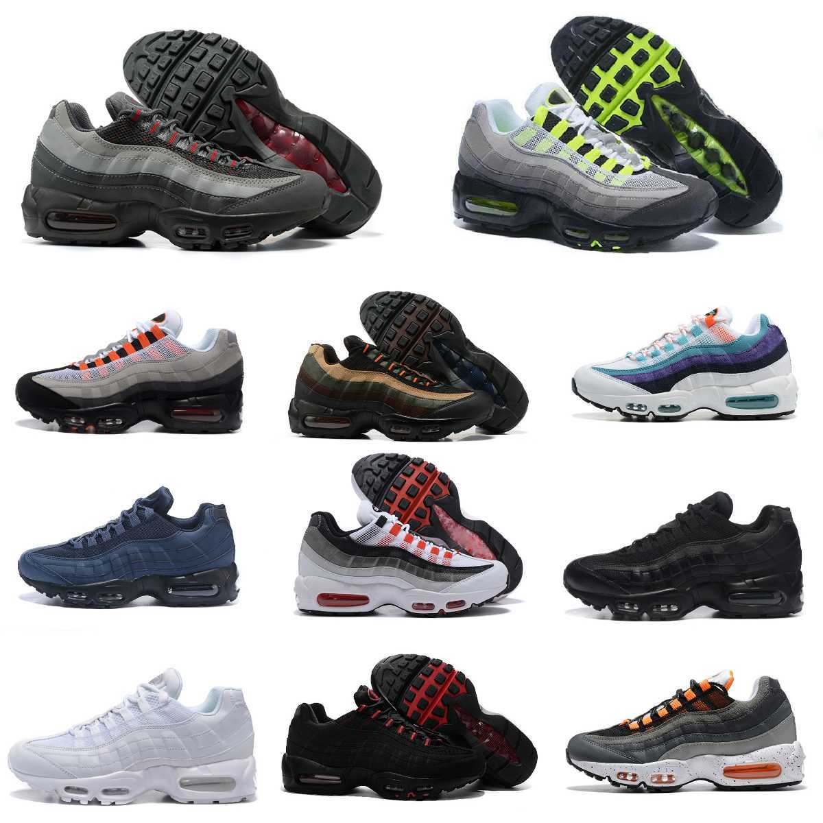 

Trainers 95 OG Neon Mens Running Sports Shoes Airmaxs 95s Classic Triple Solar Red Black White Outdoor Maxs Club TV Cork Greedy Dark Smoke Grey Grape Safari Sneakers S6, Please contact us