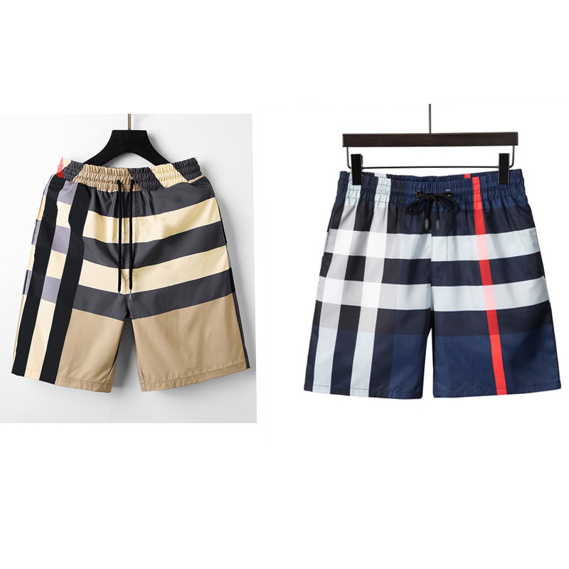 

Shorts men swim short Designer Mens Shorts Brand Luxury Mens Short Sports Summer Womens Trend Plaid Classic Breathable Short Swimwear Clothing swim shorts, Color 1