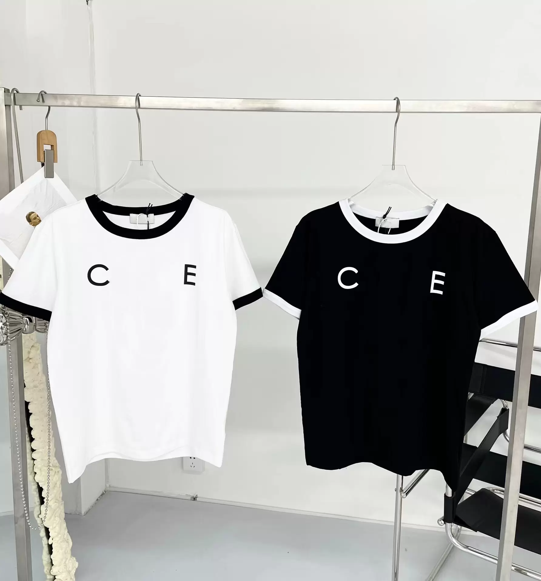 

Designer Women' T-Shirt luxury Classic letter t shirts men summer couples short sleeves fashion cotton high quality 9 kinds of choices Kod, No.5