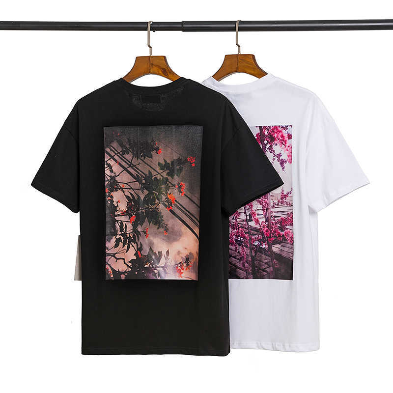 

ESS Tees T-Shirts Luxury Designer fashion clothing FOG FEARs OF GOD ESSEN Flower Grey Small Fashion Brand High Street Loose Men's Women's Short Sleeve T-shirt, Black