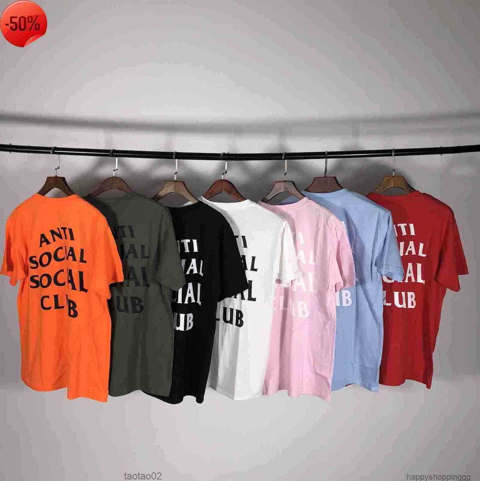 

Designer Men t Shirt Identification of Anti Social Club Short Sleeve Won T-shirtkebt5w, Orange