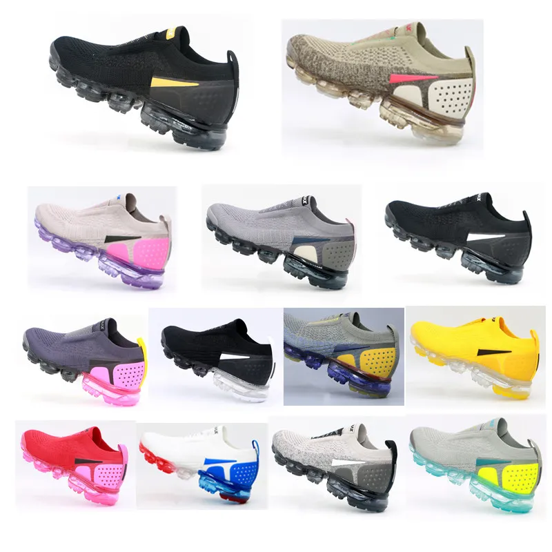 

Running Shoes Mens Laceless Multicolor Releasing Triple Moc 2 Black For Women Moc 2.0 Sneakers Sports Trainers 36-45, #1