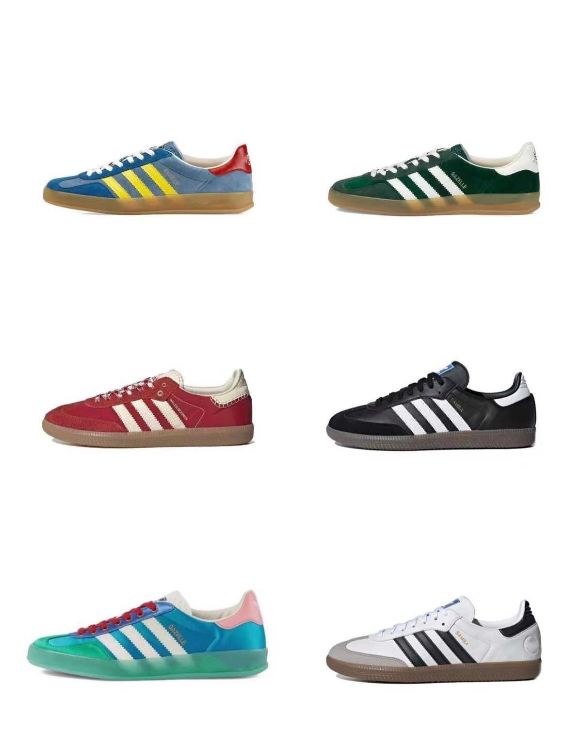 

Popular hot selling fashion casual shoes samba basketball shoes running shoes sneakers black and white men's shoes women's shoes adades
