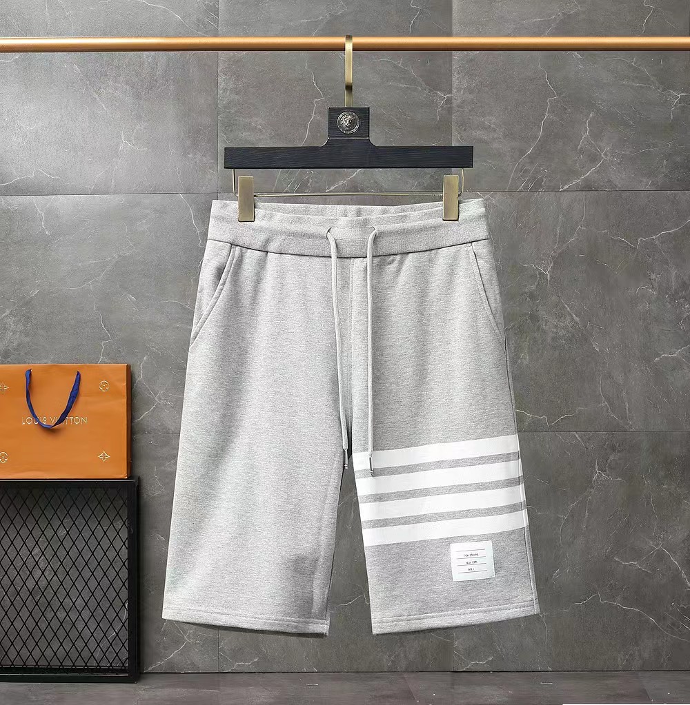 

Mens Designer Summer men's shorts men designers short pure cotton material fashion jogging pants European and American Check beach quick dry Sweatpants