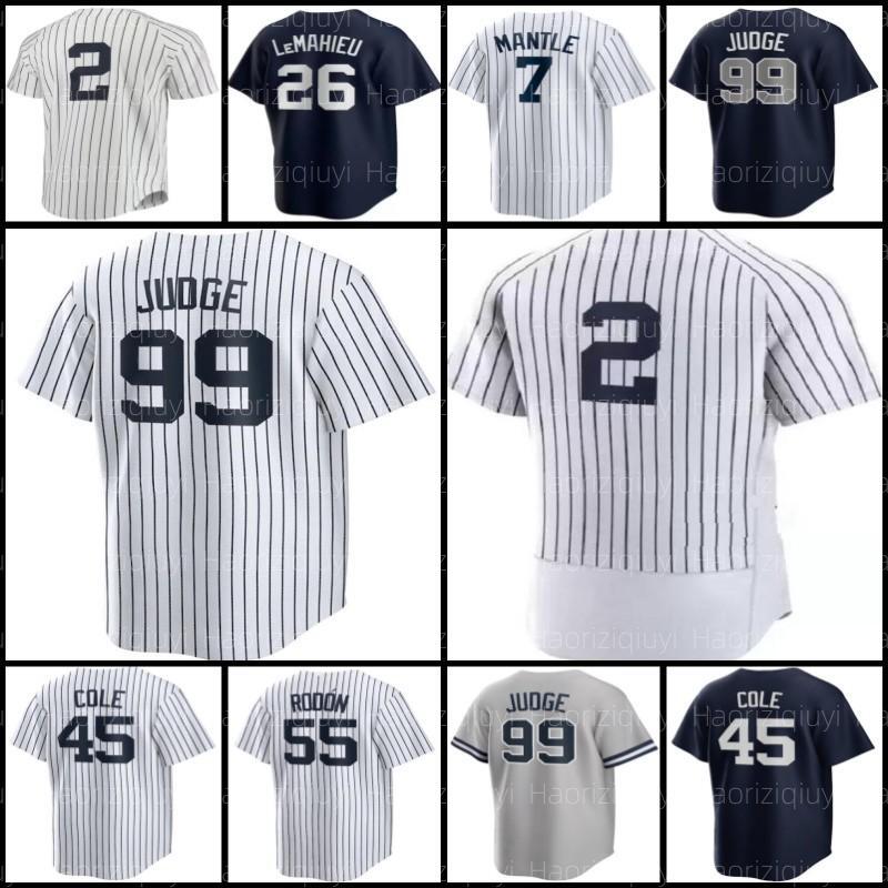 

Mens Women Youth Aaron Judge Baseball Jersey Gerrit Cole Anthony Rizzo Derek Jeter DJ LeMahieu Josh Donaldson Giancarlo Stanton Gleyber Torres Rivera, Men jersey