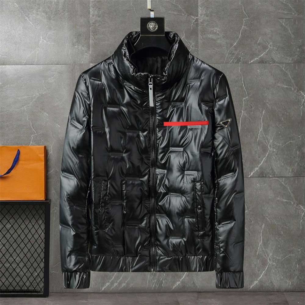 Mens Jackets Fashion Parkas Down Coat 23AW Oversize Jacket Casual Windbreaker Warm Top Zipper Thick Outwear Coat-image-921248731
