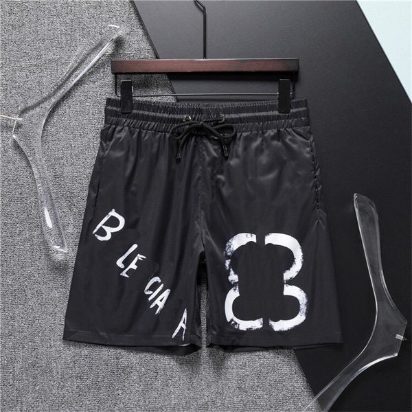 

designer French brand mens shorts luxury men s short sport summer women trend pure breathable brand Beach pants 001, Black