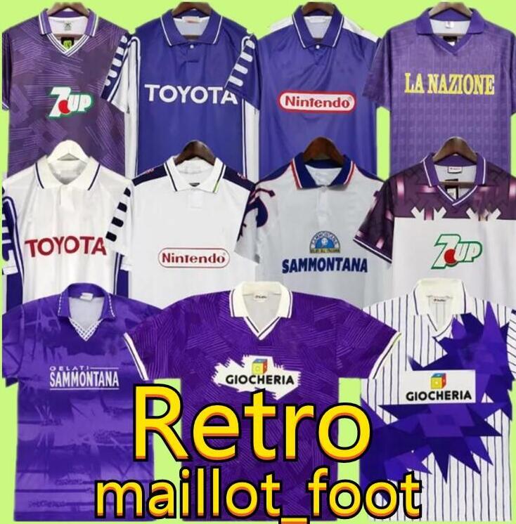 

BATISTUTA 1998 1999 Fiorentina Retro Soccer Jerseys BIGICA RUI COSTA 98 99 Home Football Shirt 2000 Camisas de Futebol 79 80 84 89 90 91 92 93 94 95 96 97 Classic Vintage, Foluolunsa 1997-98 away