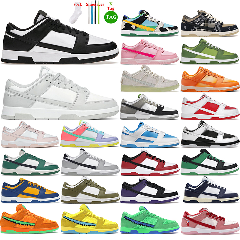 

Panda low Casual Shoes for mens womensTriple Pink Mummy Photo Dust designer sports sneakers trainers big size, 41