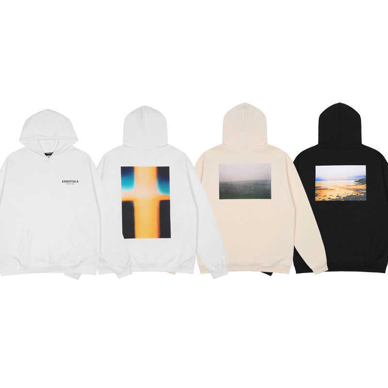 

ESS Hoodies FOG FEARs OF GOD ESSEN Double line California limited Mens Womens loose pullover hoodies trend Sweatshirts, Shipping fee