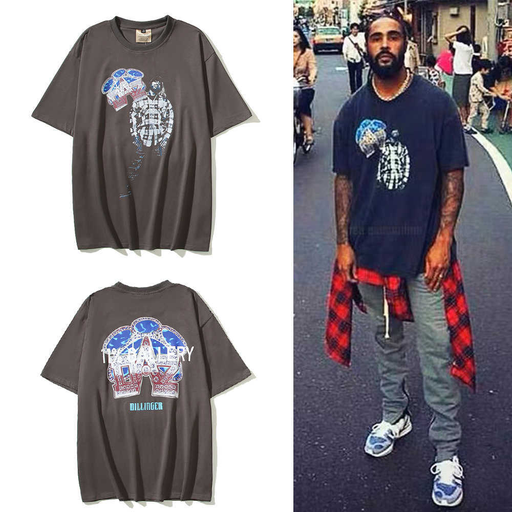 

ESS Tees T-Shirts fashion clothing American High Street Non FOG Vintage Casual Short Sleeve T-shirt Jerry Same Half Sleeve T-shirt Couple mens womens, Retro grey