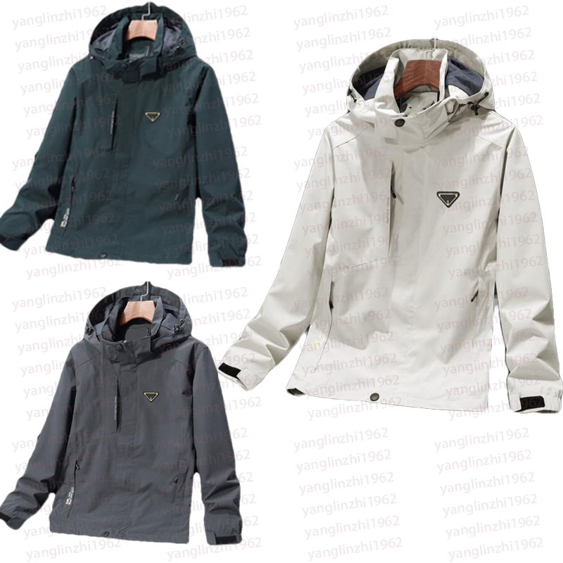 Men&#039;s Jackets Triangle logo windbreaker windproof jacket designer sports men&#039;s wear Mountaineering Outdoor Jacket L-7XL plus size 1152-image-859320728