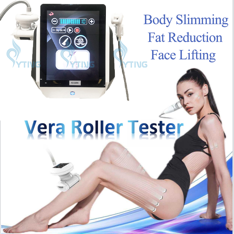 

Vela RF Vacuum Auto Roller Slimming Machine Skin Tightening Fat Removal Body Shaping Contouring Fat Burning Massager