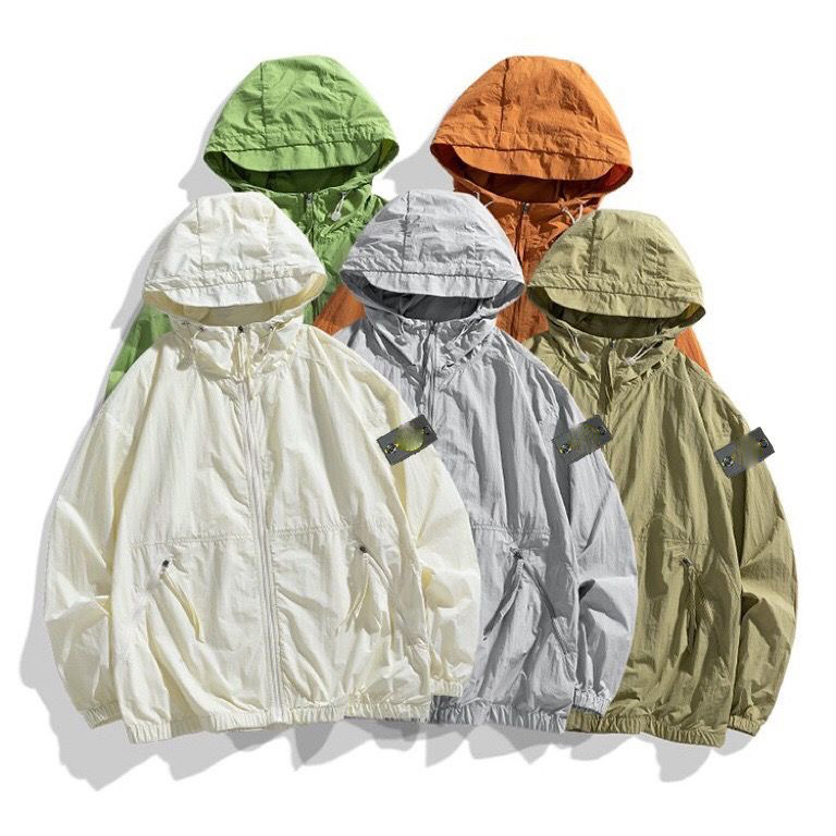 

Stone jacket gonng spring and summer thin jacket fashion brand coat outdoor sun proof windbreaker Sunscreen clothing Waterproof jackets Large size, Customize
