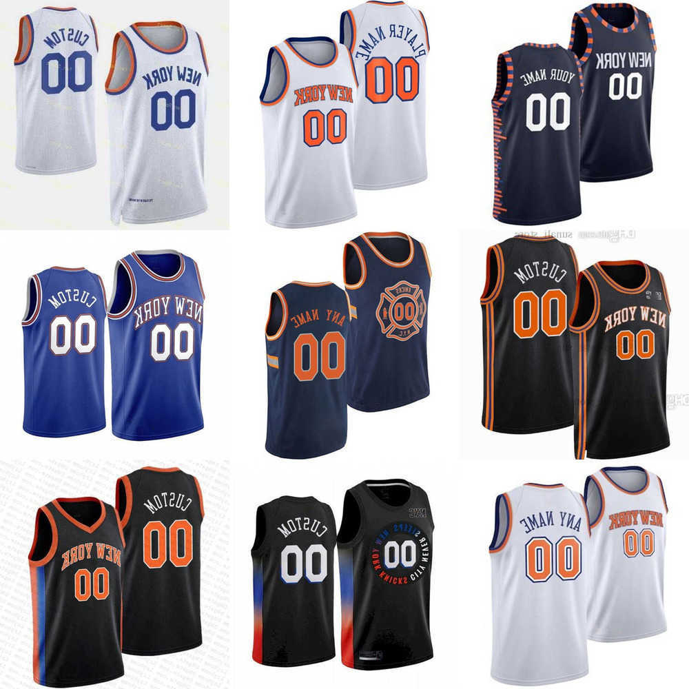 

2023 Basketball Jerseys Men Women Youth New York''Knicks''Custom 45 Jericho Sims 51 Ryan Arcidiacono 30 Julius Randle 9 RJ Barrett Patrick 33 Ewing, Color