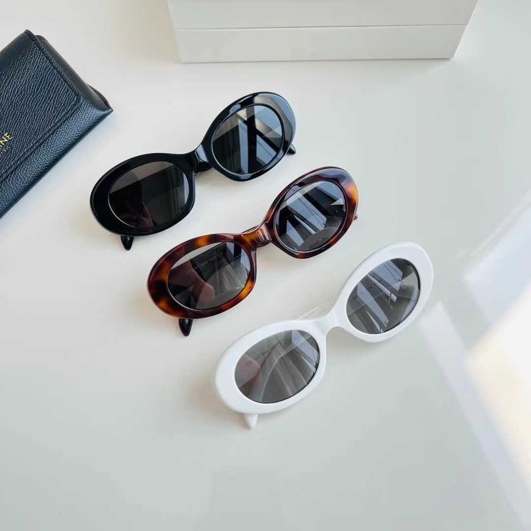 

CL40194 Triumphal Arch Women's sunglasses Sugar and sugar oval sunglasses