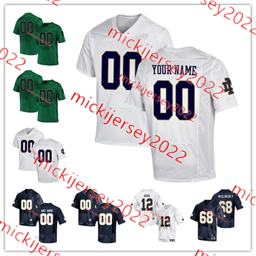 

Jerome Bettis Tony Rice ND Football Jersey Walt Patulski Paul Hornung Rudy Ruettiger Johnny Lattner Joe Theismann Notre Dame Fighting Irish Jerseys Mens Custom, Navy