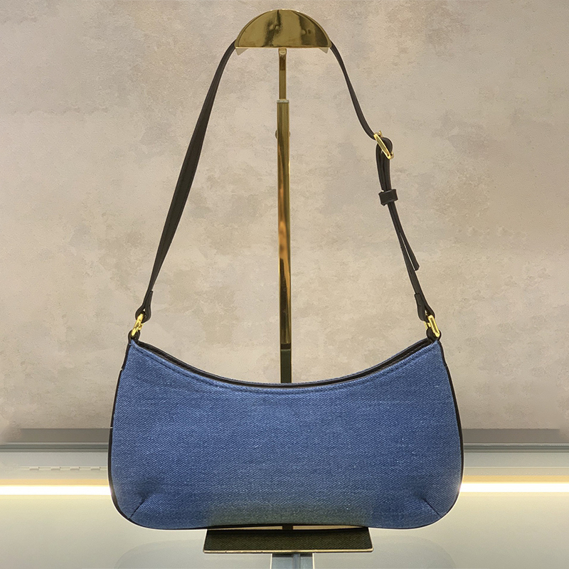 

Top designer hobo handbag Jacqmus bisou bag Ladies shoulder bag Leather denim Fashion round ball design Fashion underarm bag Luxury crossbody bags new 2023, #3 size:27x13cm