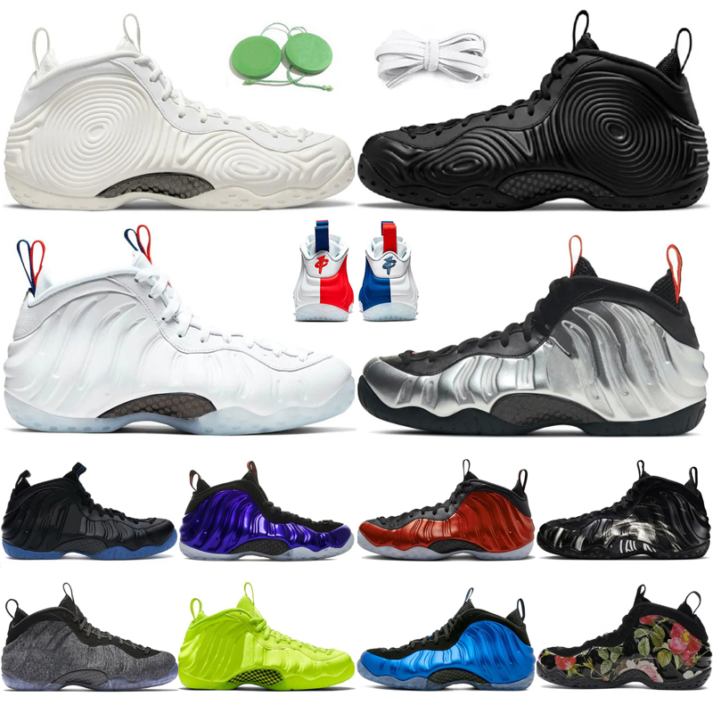 

Hardaway Basketball Shoes Foamposite One Penny Mens Sneaker CDG x White Black USA Metallic Red Halloween Royal Knicks Wool Fleece Men Trainers Sports Sneakers, Color#1