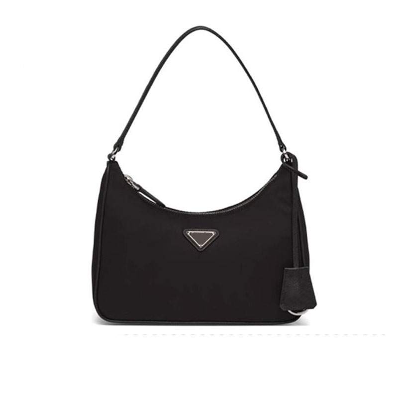 

Good quality Nylon Bag 2000 2005 Hobo Bags Women Luxury Designer tote Ladies Solid Color Shoulder bag crossbody Foldable Reusable men Handbag style handbags, 2-purple