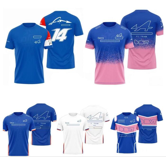 F1 racing short sleeve T-shirt summer men's and women's team half sleeve shirt same style customised-image-716671425