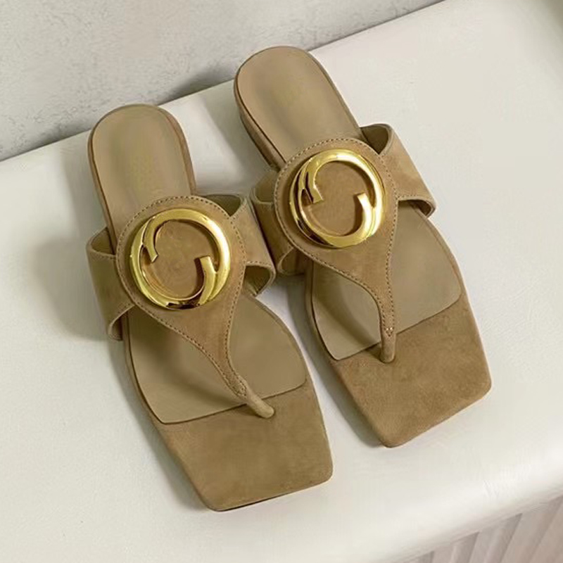 

Female designer slippers sandals summer women flat non-slip wear-resistant beach couple high quality wide size35-42, Black
