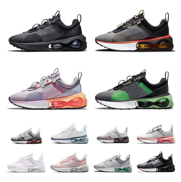 

Airmaxs FLY Knit Max 2021 Running shoes Mens Women Air Cushion Obsidian Black White Barely Rose Green Venice Navy Crimson Triple Black Court Purple trainers sneakers