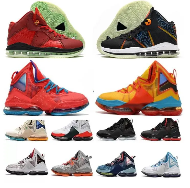 

Kids Kids Designer Lebrons 19 Basketball Shoes Men Women Trainers Christmas Tropical Sports Sneakers Minneapolis Lakers 19s Uniform Hook Ske