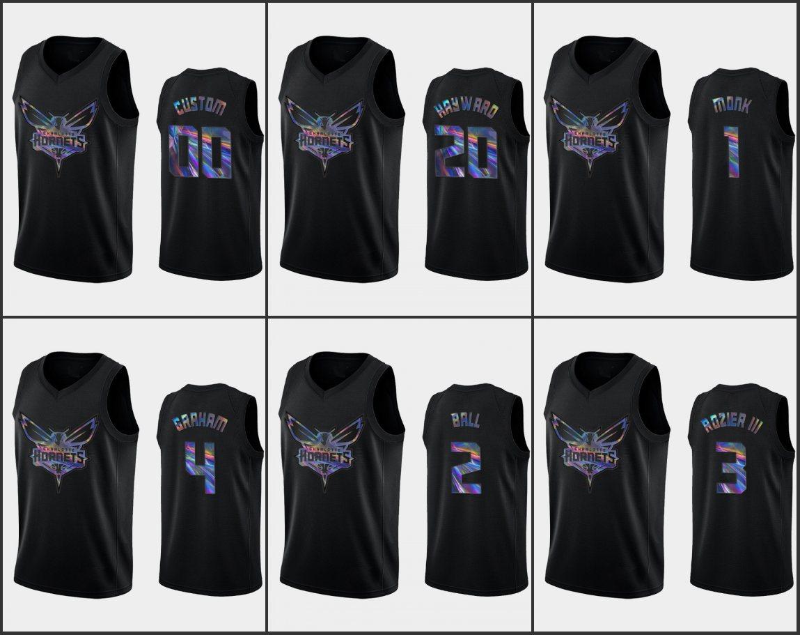 

Charlotte''Hornets''Men Jersey Gordon Hayward LaMelo Ball Devonte' Graham