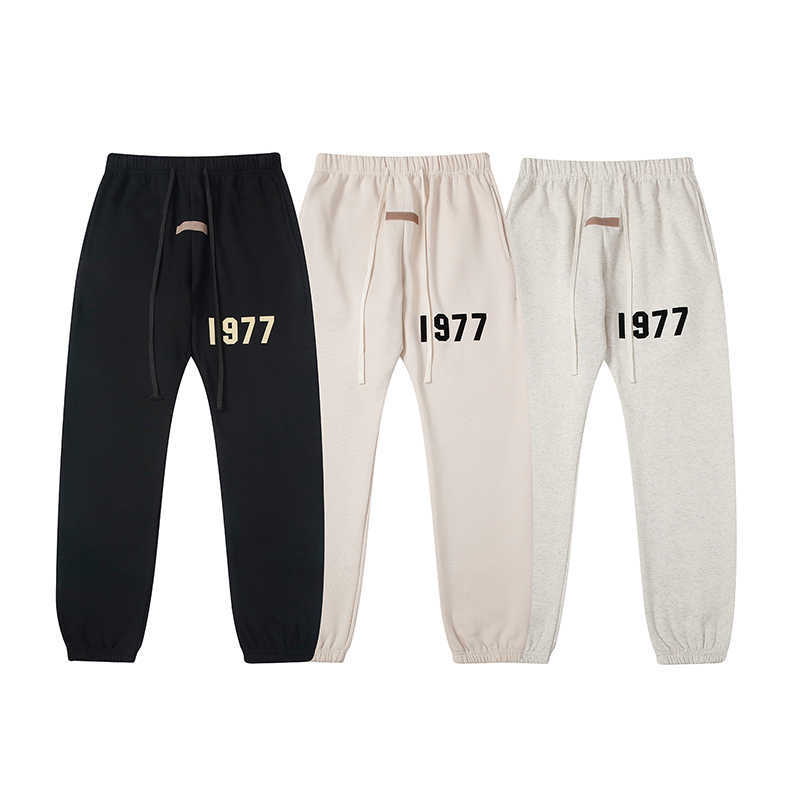 

Ess Designers Casual Pant Fog Fears of God Essen Cotton Long Pants High Street Fashion Brand Leisure Leggings Men Streetwear Jogger Trousers Sweatpants, Apricot
