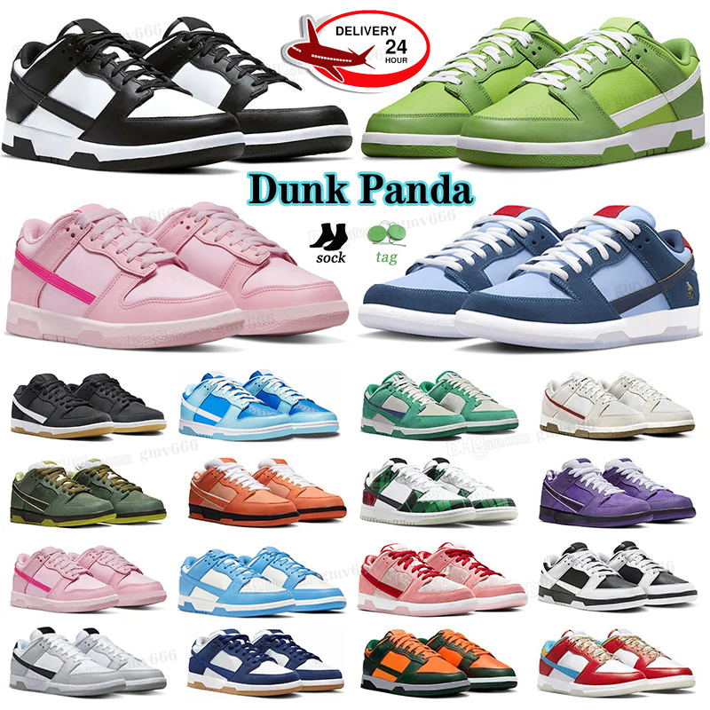 

mens women running shoes low Black White Panda sb Triple Pink lobster teddy bear mummy green UNC Grey Fog Orange strange dunks trainers dunksb outdoor sports sneakers