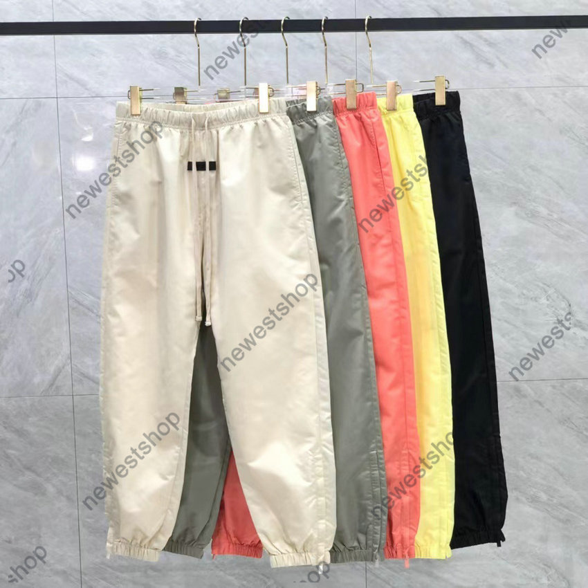 

2023 Mens Plus Size Pants designer men 3D Logo Silicone Casual Skateboard Streetwear Unisex Terry Trousers Zipper drawstring woven nylon pant S-XL