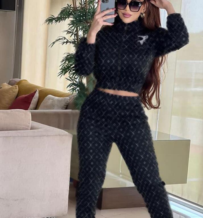 Women Tracksuits new Designer jogging Suit 2 Piece jackets coats Pants Set Casual Sportswear Suits Plus Size Ladies Clothes