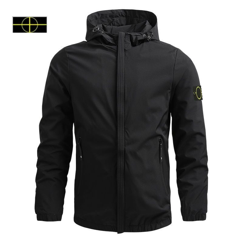 Stones Jacket Clothing Designer Compass Badge Mens Topstoney Jacket Charge Casual 2026 New Spring And Autumn Loose Sports Stone Jacket Thin Mens Out