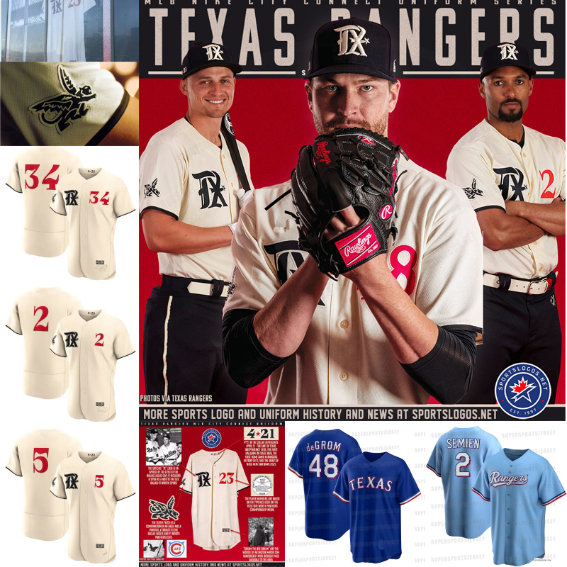 

Texas 2023 City Connect Rangers Jersey 5 Corey Seager Corey Seager Baseball Jacob deGrom Marcus Semien Martin Perez Nathan Eovaldi Adolis Garcia LOWE Stitched, Begie