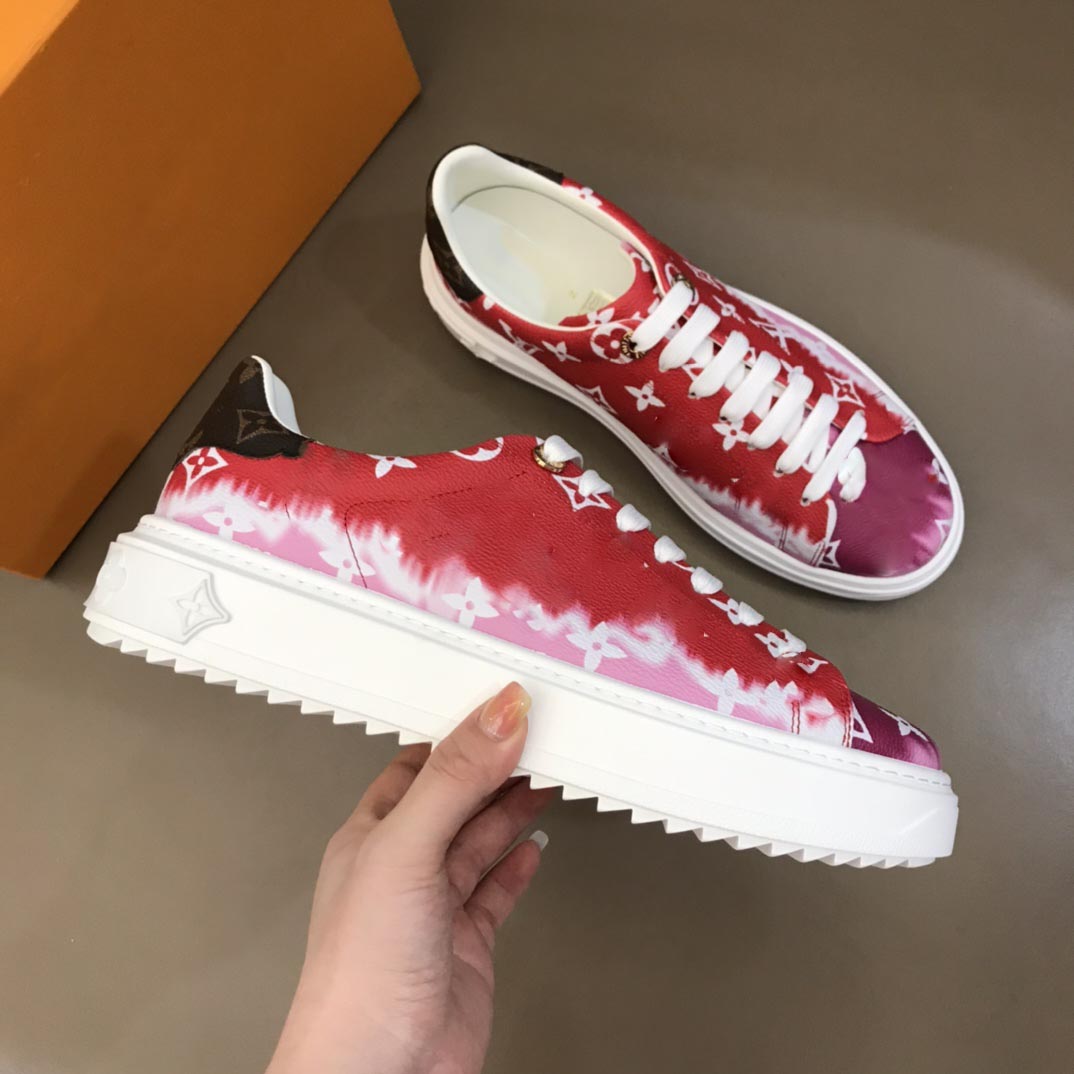 

Casual shoes women Designer SHoes Travel leather lace-up sneaker fashion lady Flat Running Trainers Letters woman shoe platform men gym sneakers