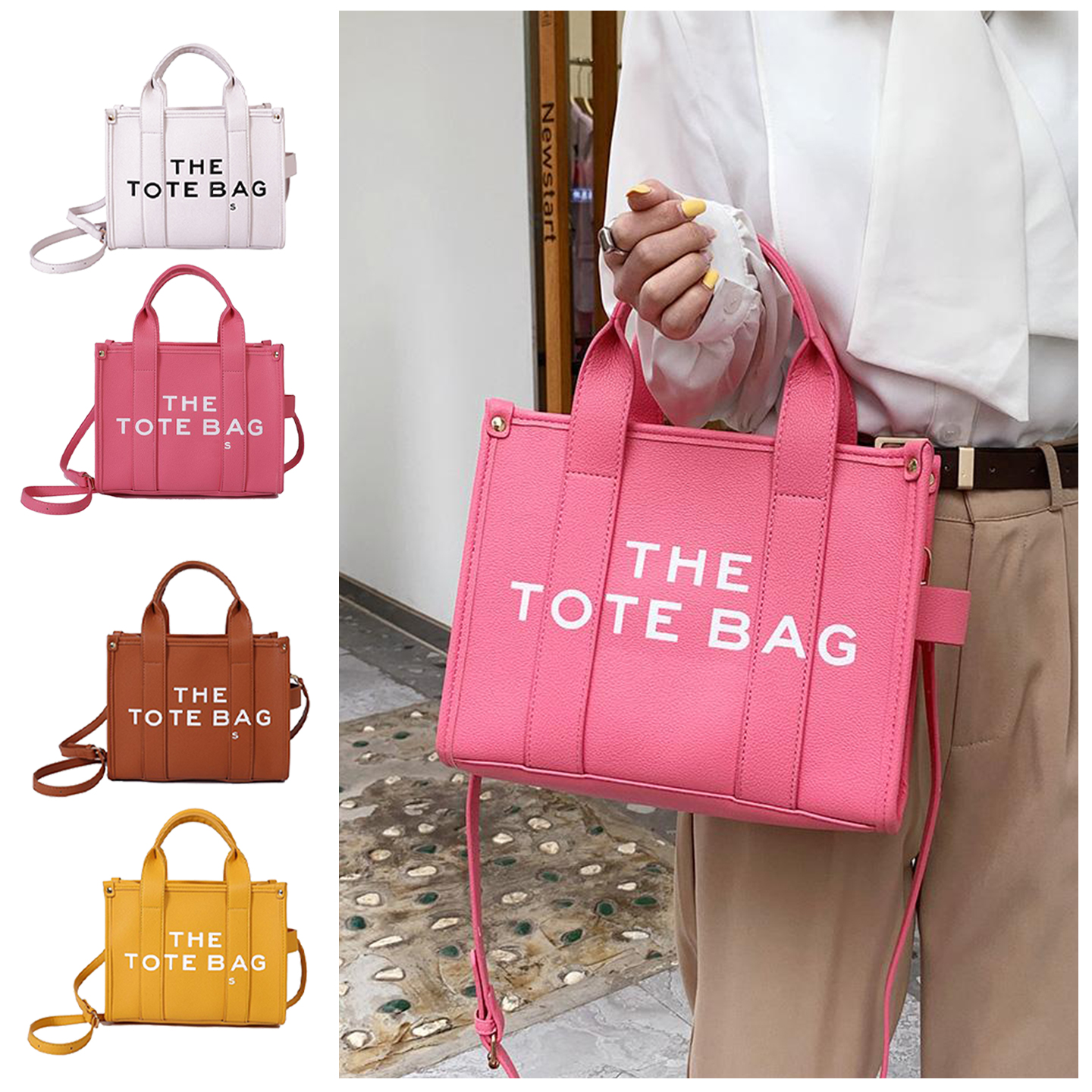 

Genuine leather Shoulder marc jocobs Bags Womens mens Luxury Designer handbag clutch crossbody bag hobo fashion marcjocobs weekend duffle large the tote beach Bag, Brown