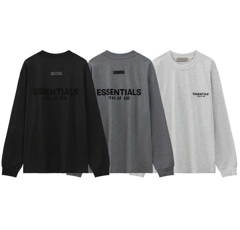 

Ess Hoodie Sweatshirts Designer Clothing Fears of God Essen Fashion Brand American Fog High Street Loose Bottom Long Sleeve T-shirt Men Fashion Streetwear, Shipping fee