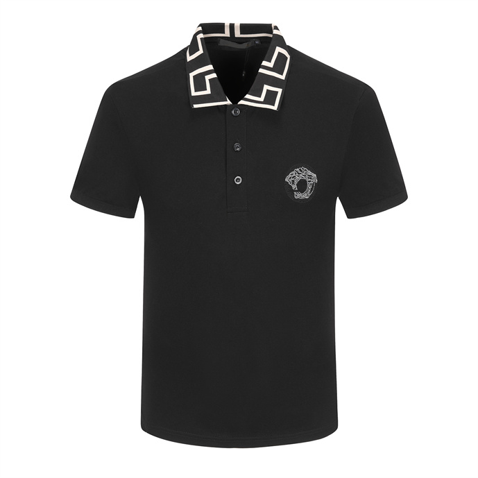 

cotton Designer Men's Tee New crease resistant breathable T-shirt lapel commercial fashion casual print high-end POLO short sleeve -3XL#12 12PQ