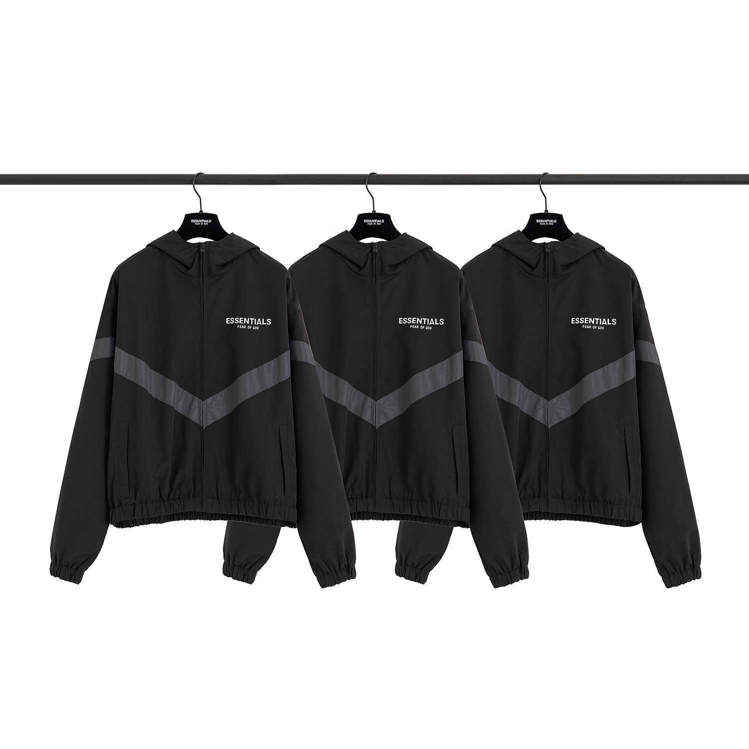 

ESS Mens Jacket Luxury Designer FOG FEARs OF GOD Replies ESSEN Reflective Fashion Brand High Street Rushsuit Jackets Mens Womens, Shipping fee