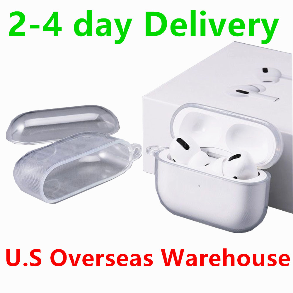 

For Airpods pro 2 air pods 3 Earphones airpod Bluetooth Headphone Accessories Solid Silicone Cute Protective Cover Apple Wireless Charging Box Shockproof 2nd Case, White
