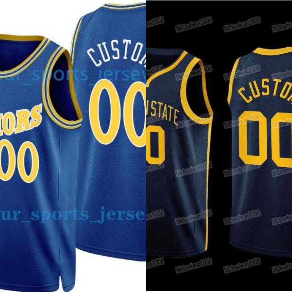 

2023 Basketball Jersey Men Women Youth Golden State''Warriors''Custom Stephen 30 Curry Klay 11 Thompson Andrew 22 Wiggins 3 Poole Jonathan 00 Kuminga, Color