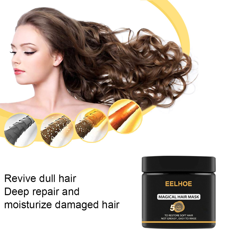 

EELHOE Hair Conditioner improve dryness and irritability repair scalding and dyeing damage silky smooth conditioner hair film hair healthy promotion lotion