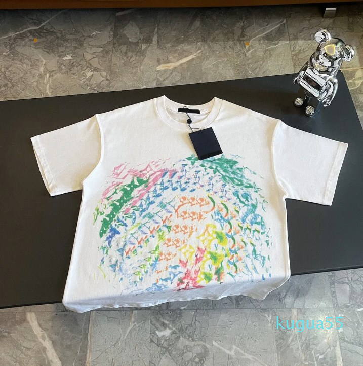 

Fashion-Men's Plus Tees & Polos Round neck embroidered and printed style summer wear with street pure cotton