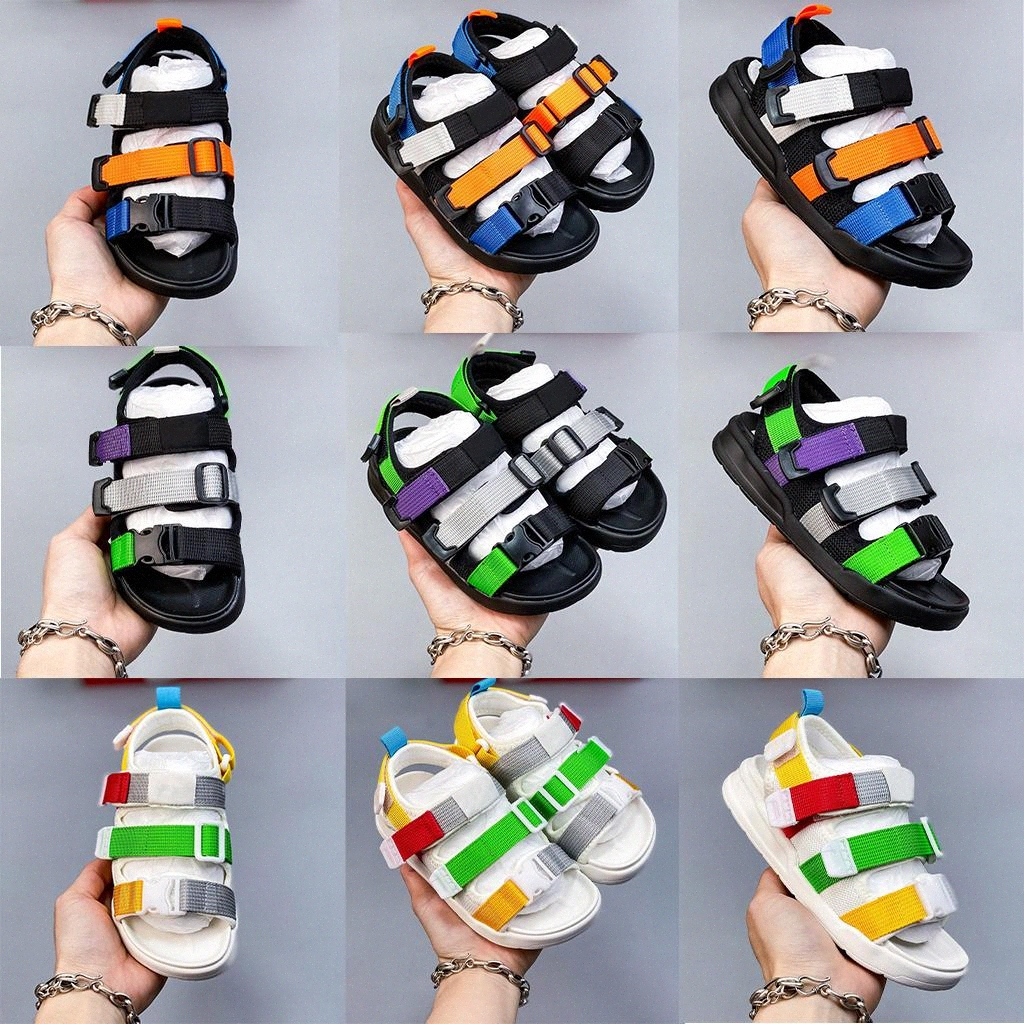 

Kids Shoes Sneaker Block Heel Sandals Designer Wrap Toes Sandals Children Shoes Sandals Casual Spring Boys Girls Cute Trainers Toddlers Baby Size 26-35, Extra