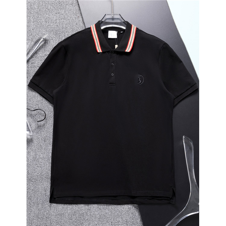 

Designer Men's Tee shirts Polo black and white Beige plaid brand Fashion Casual Upscale 100% cotton Breathable anti-wrinkle Slim commercial lapel M-3XL#99