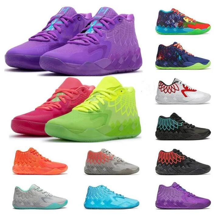

Lamelo ball mens basketball shoes mb.01 designer man melo rick and morty mb01 01 ballls galaxy blue red green black blast queen designer sneaker trainer 36-46